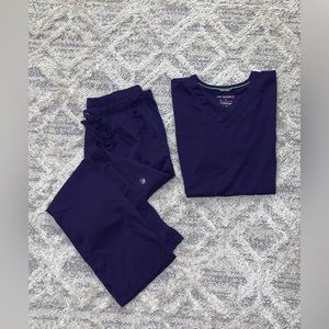 XL Purple Scrubs